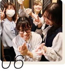 女性スタイリストが多く仕事がスムーズ