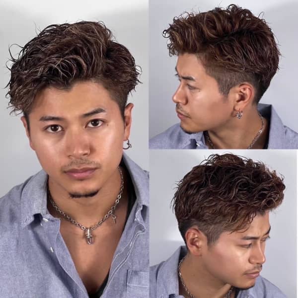 高級理容室でダブルカラー｜品よく攻める30代スタイル提案