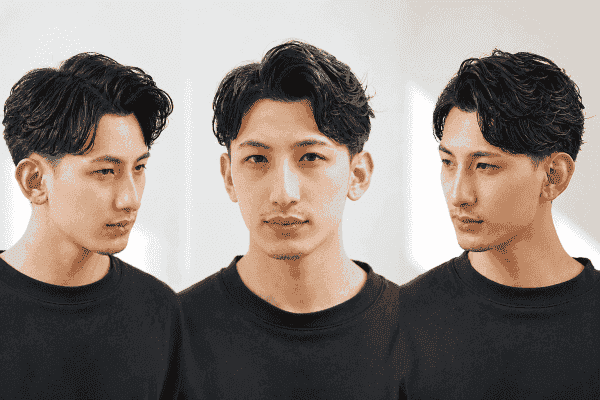 大人男子の色気パーマ
