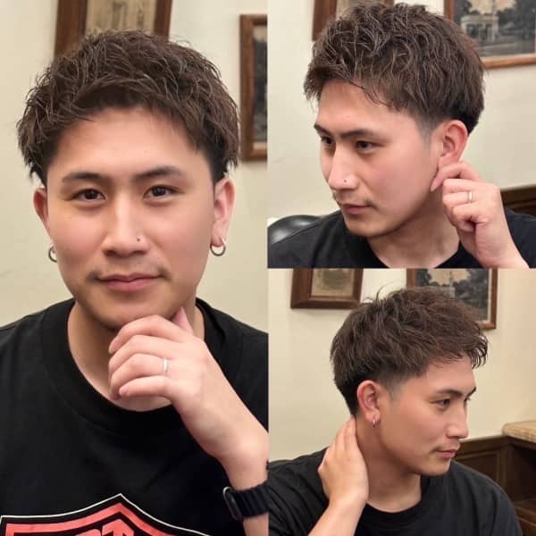 ハサミ一本で絶壁を解消！乾かすだけで決まるショート