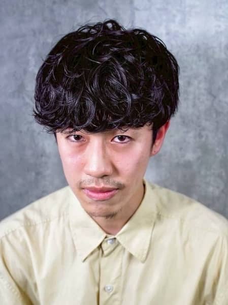 男性のための冬カット