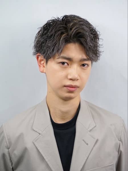 【上野でツイスパ×マッシュ】20代〜30代前半に人気の色気パーマ