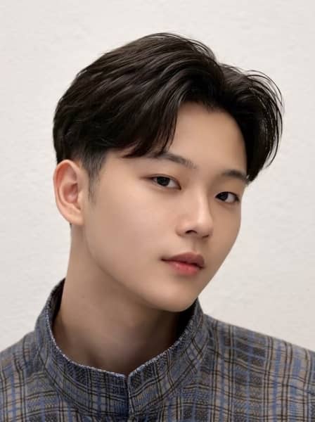 韓国ショートとニュアンスパーマで作る自然な毛流れスタイル