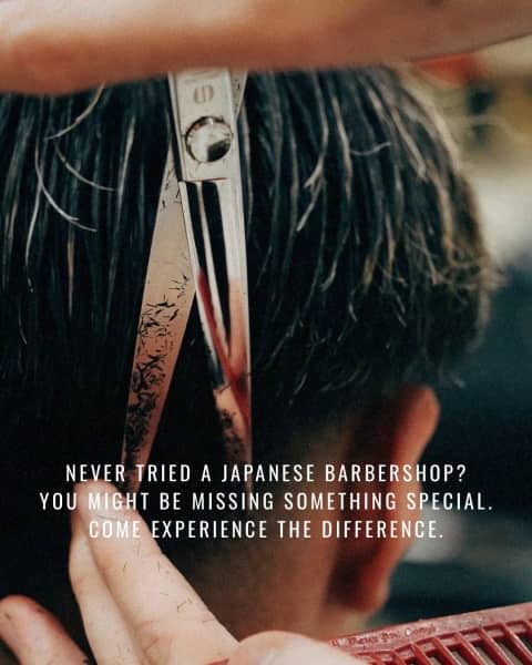 Experience authentic Japanese barber service in Ho Chi Minh City
