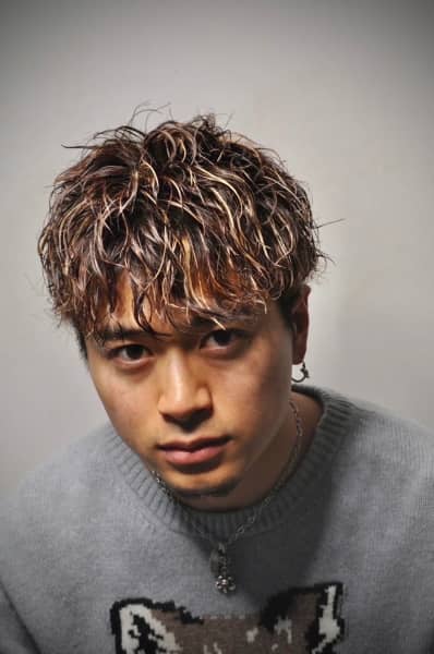 マッシュ　スパイラルパーマ
