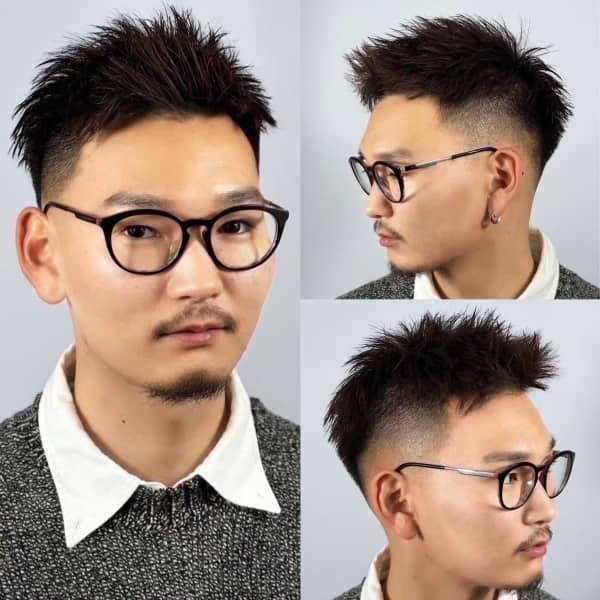 外苑前で魅せるスパイキーショート