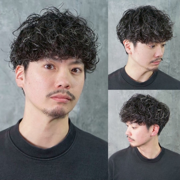 マッシュ×波巻きスパイラル