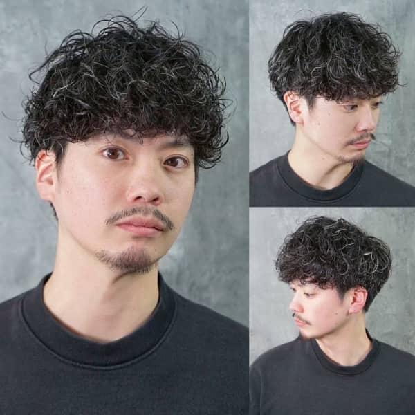 マッシュ×波巻きスパイラル