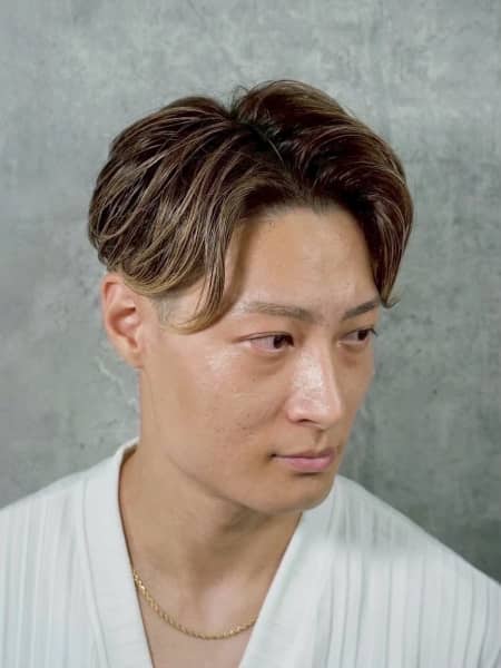 ニュアンスパーマで自然に垢抜ける男髪