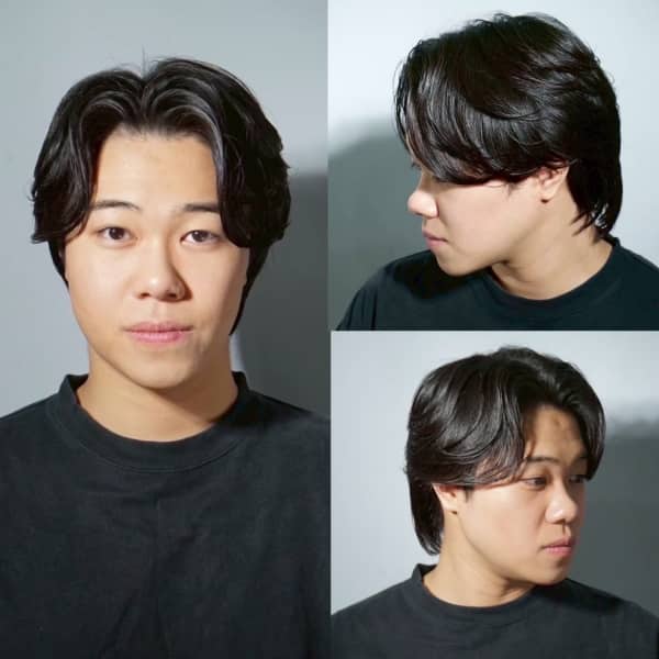 ニュアンスセンターパートウルフ