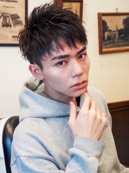 大人の余裕を引き出すダウンバングショート