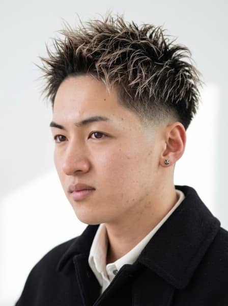 一瞬で垢抜けるスパイキーショート