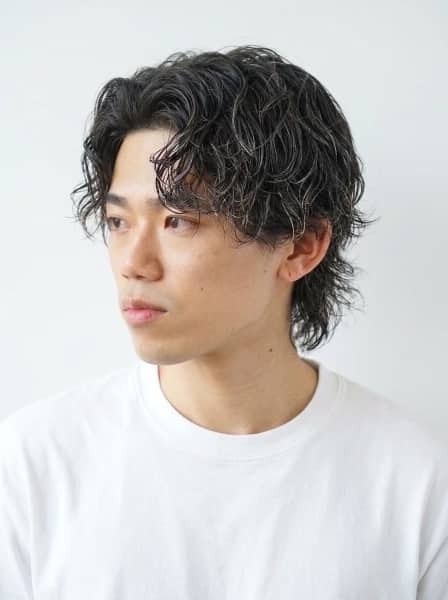 波巻きセンターパートウルフ