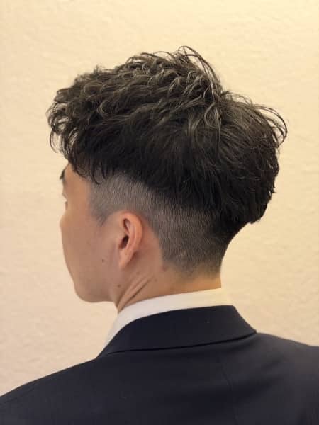 アイロンパーマショート