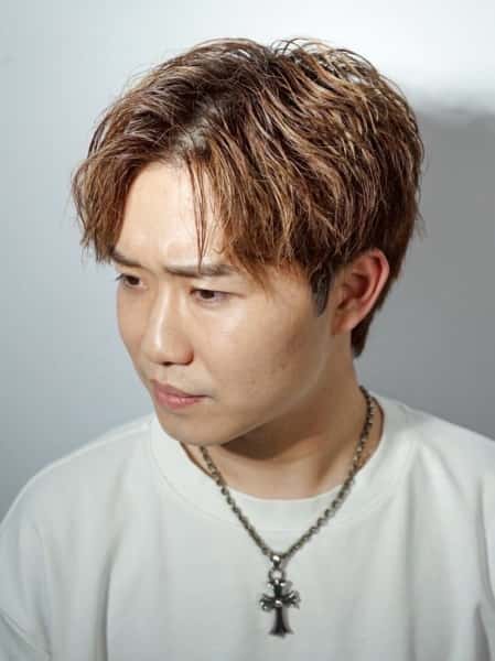 流行に敏感な男の夏ヘア