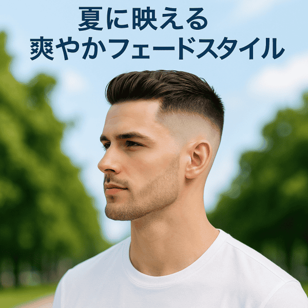 夏に映える爽やかフェードスタイル
