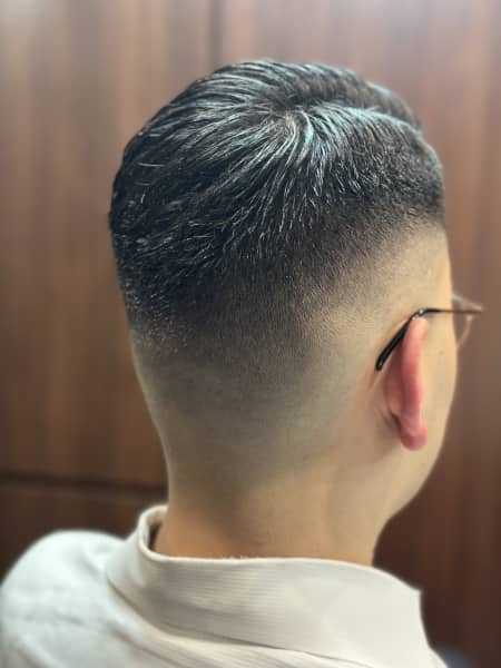 セットしやすいフェードスタイル