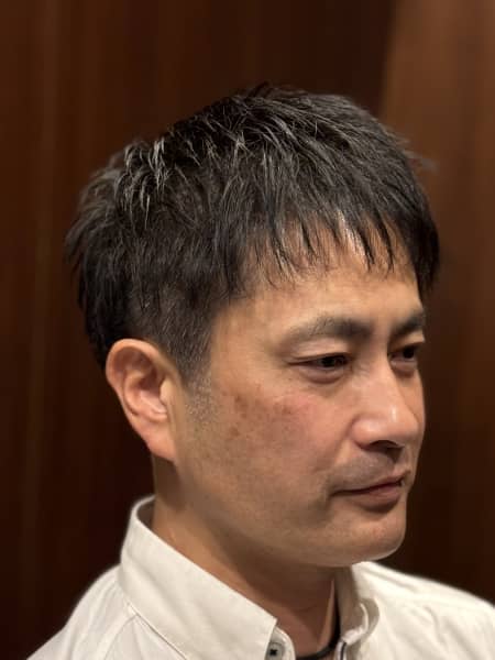 清潔感アップ！大人の爽やかショート