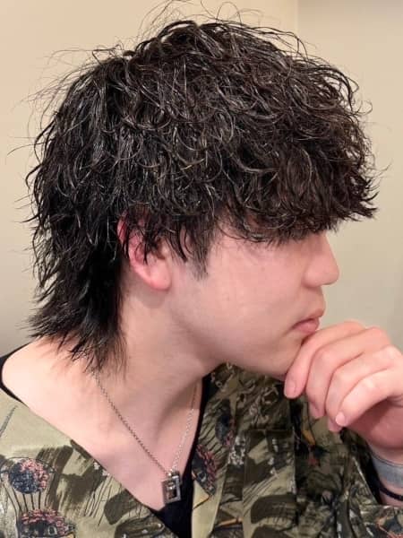 ウルフカット × ツイストスパイラル × ショートウルフ