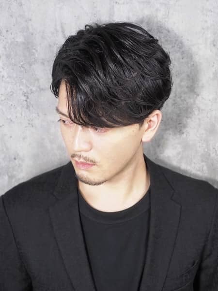 ふんわり立体感で男を格上げ！フェザーパーマの魅力