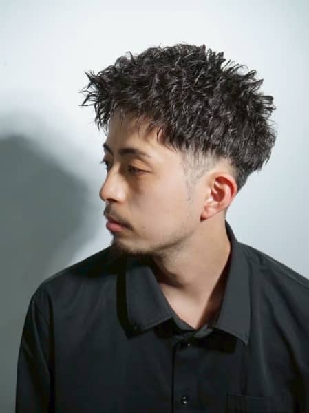 夏にピッタリツーブロックショートスタイル
