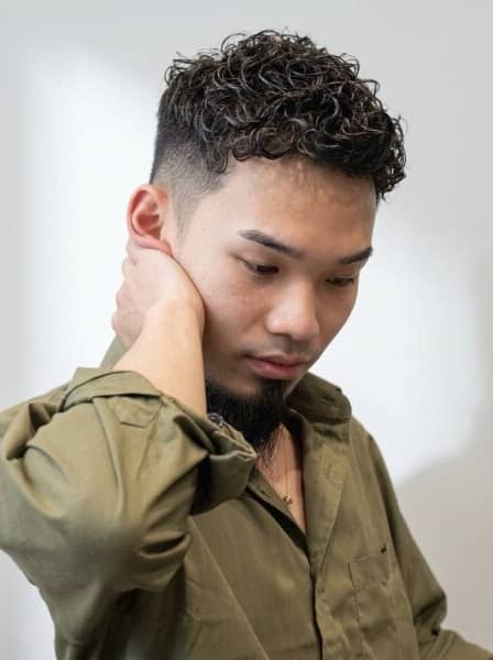 短髪でもパーマはここまで遊べる