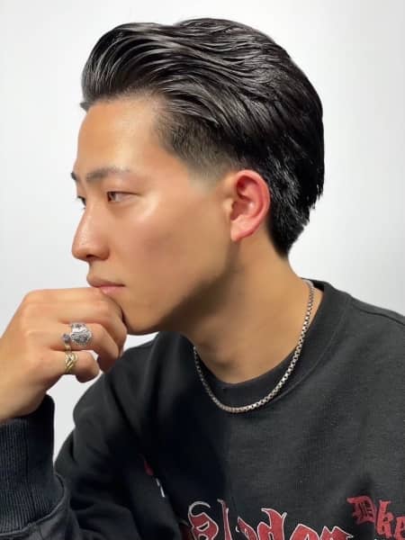 メンズカットは横顔で決まる