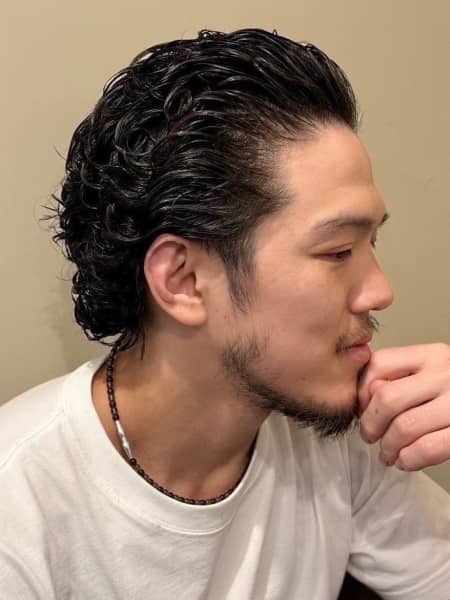 オールバック