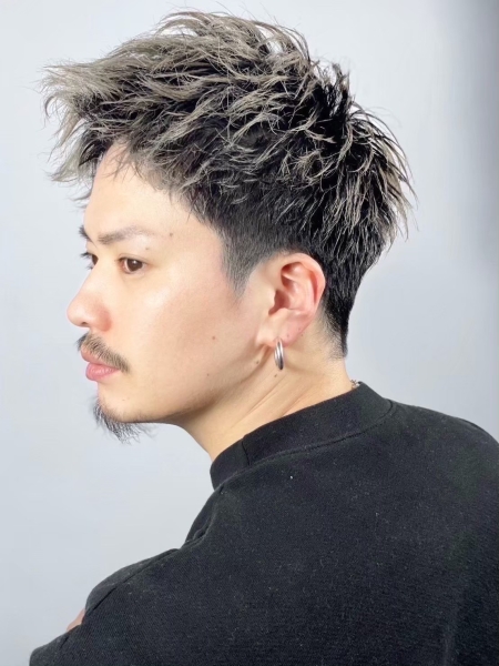 ホワイトメッシュで印象を変える