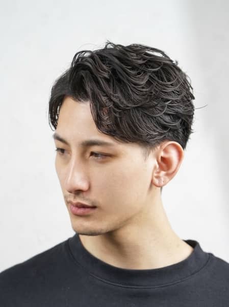 こめかみ奥の不自然な縮みを解消