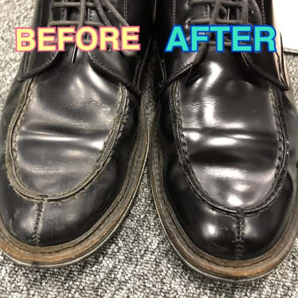 カットの間の時間を有効活用！新メニュー靴磨き👞✨