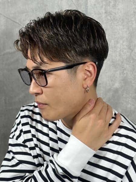秋の六本木で整える大人のメンズカット