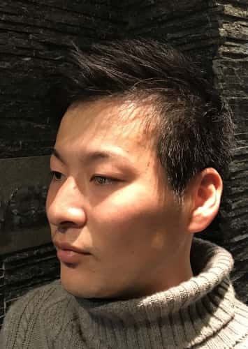 アップバングスタイル