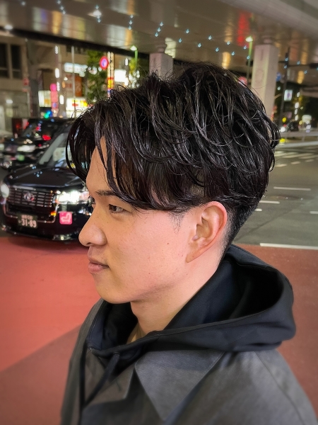 【大宮 メンズパーマ】毎朝のスタイリングを簡単にする方法｜大宮の理容室で作る扱いやすいメンズヘア