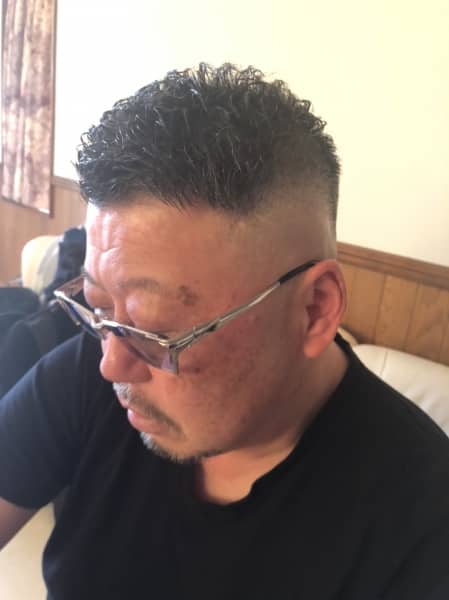 男らしさをUP↑スキンフェード