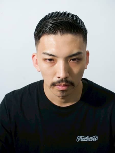  1月の乾燥に負けない！大人の「濡れパン」×「フェード」で清潔感を