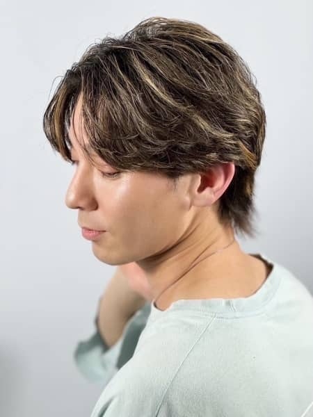 メッシュセンターパート