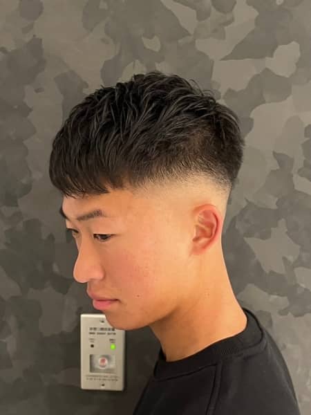 長めクロップ