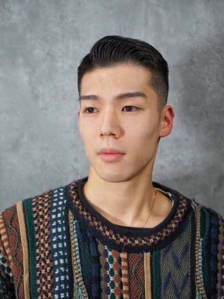 品よく決まる大人のフェード