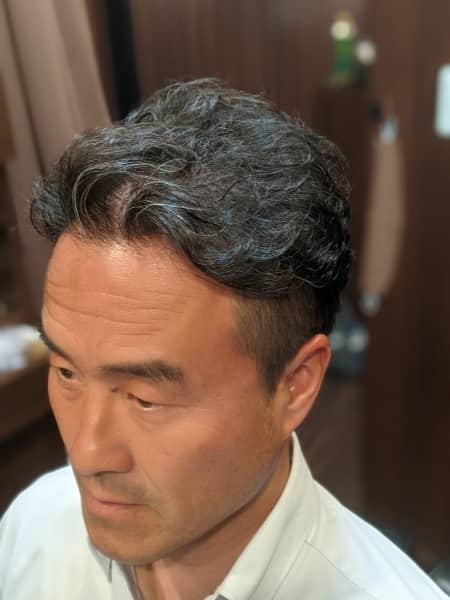 朗報！！短くてもパーマはかけれますよ！