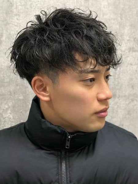 ビジネス対応ナチュラルパーマ