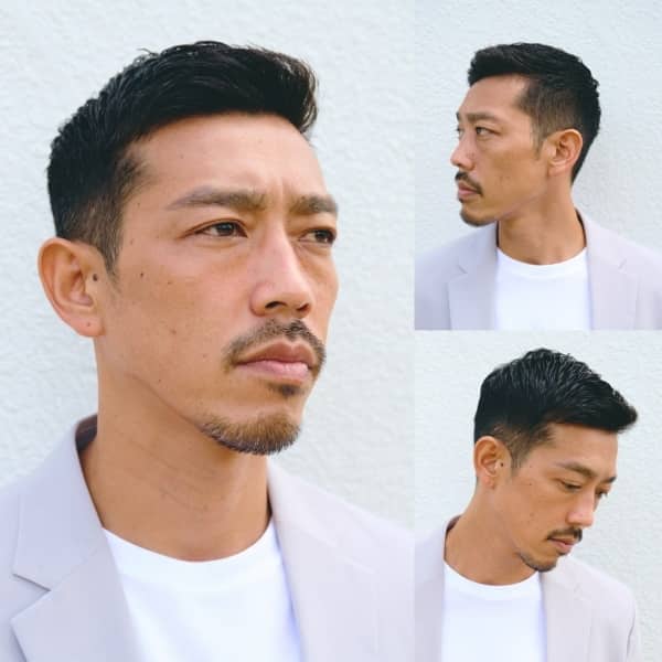 大人男性に人気の刈り上げヘア