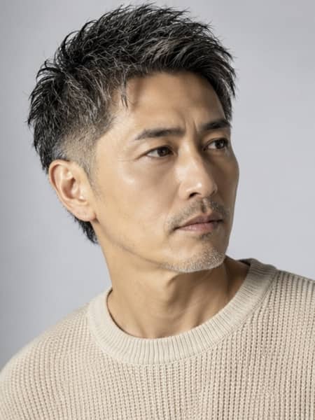 40代から映える大人の短髪ヘア