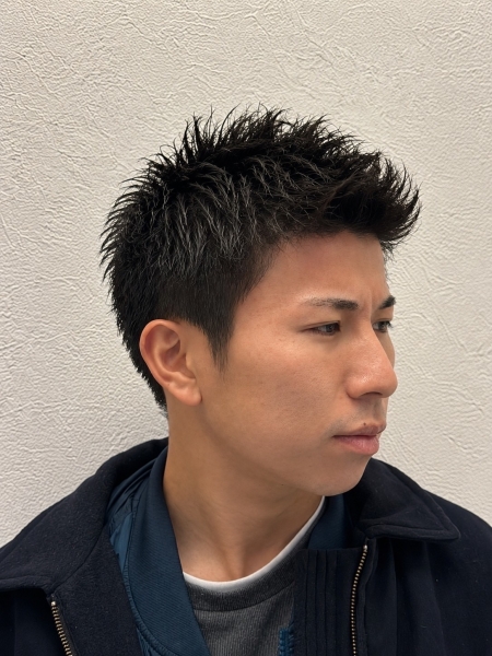 爽やかに決まるベリーショートスタイル