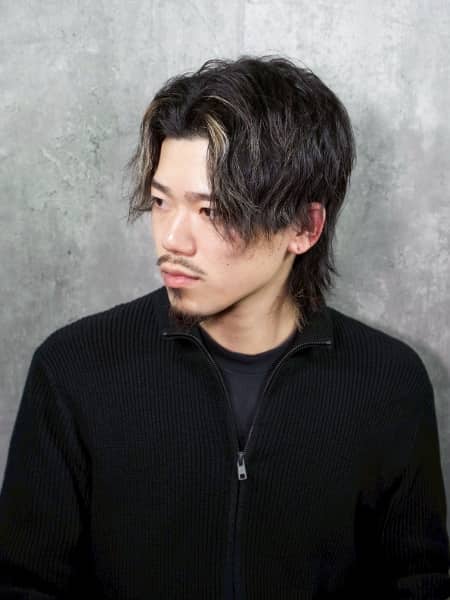 大人の余裕を出す12月のセンターパート