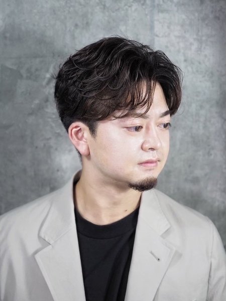 韓国風ニュアンスセンターパート