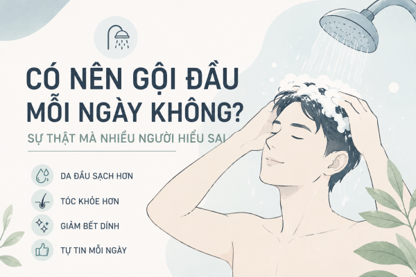 Có Nên Gội Đầu Mỗi Ngày Không? Sự Thật Mà Nhiều Người Hiểu Sai