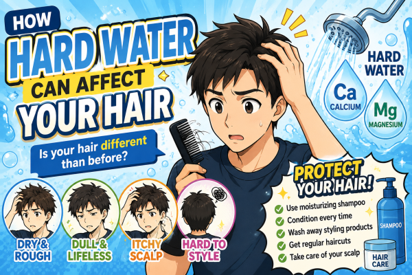 How Hard Water Can Affect Your Hair
