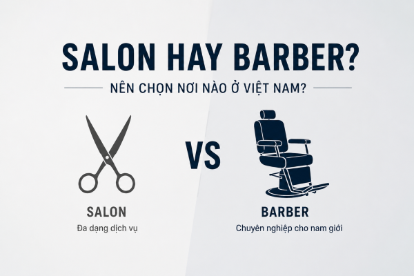 Salon hay Barber? Nên chọn nơi nào ở Việt Nam?