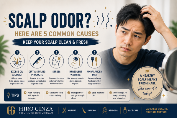 Worried About Scalp Odor? Here Are 5 Common Causes